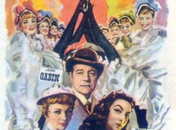 FRENCH CANCAN - BOX OFFICE JEAN GABIN 1955
