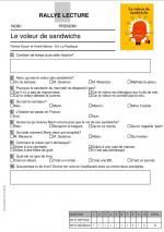 INCOS 2017 - CE2/CM1 - Le voleur de sandwichs