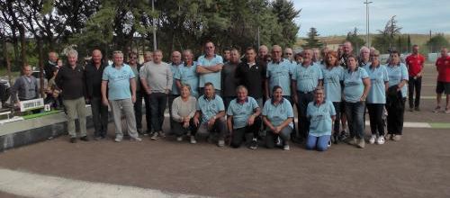 Bénévoles Responsables et spectateurs à Lavilledieu