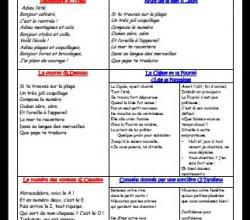Mes poésies pour 2014-2015