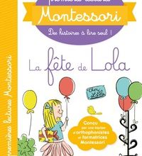 Livre audio italien téléchargement gratuit Mes premières lectures Montessori, La fête de Lola en francais