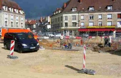 La réfection de la place de la Résistance, vue par Christian Marchand