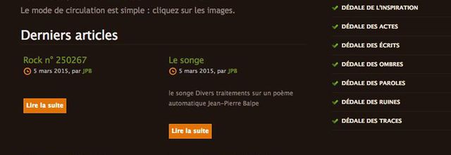 Mon site personnel