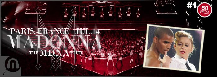 The MDNA Tour - Paris July 14 - 50 Live Pictures