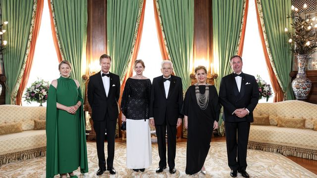 Visite officielle de la République Italienne au Luxembourg - Dîner de Gala