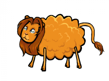 Le lion et les moutons
