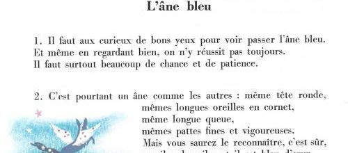 L'âne bleu