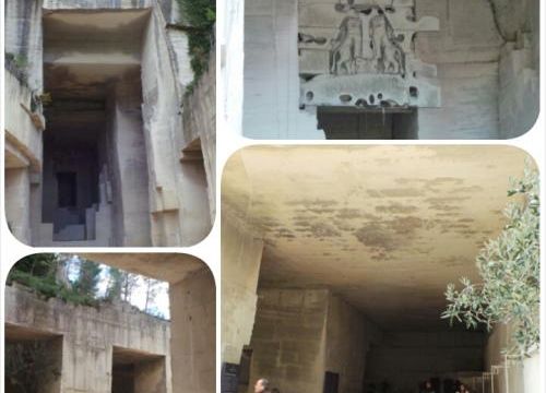 Notre sortie aux carrières de lumières aux Baux de Provence