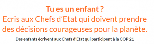 COP21: agir en classe