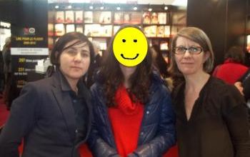 Salon du livre 2013 : interview des auteures d'Oksa Pollock et photos