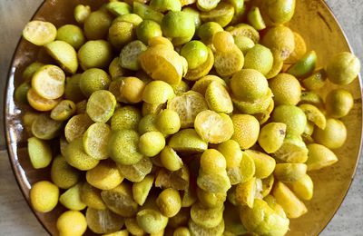 EB - Rien ne se perd dans le citron : oranges caviar confites...