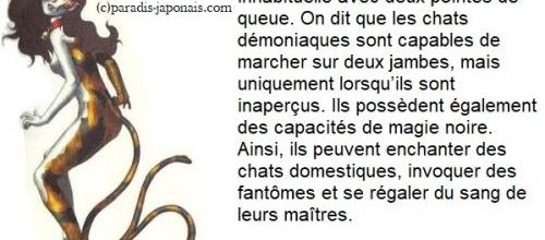 monstres du japon ; nekomata