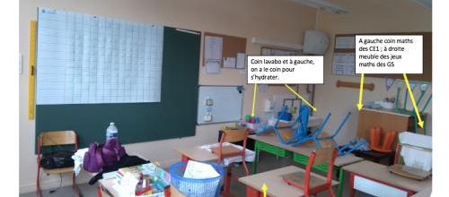  Aménagement de ma classe GS/CE2