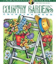 Download PDF Creative Haven Country Gardens Coloring Book