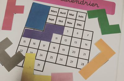 Le calendrier puzzle