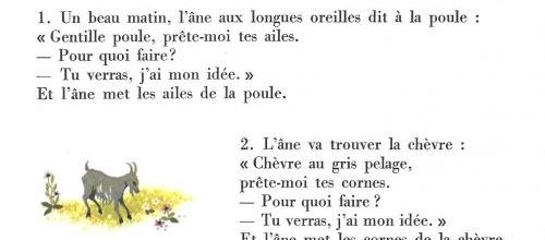 L'âne prétentieux