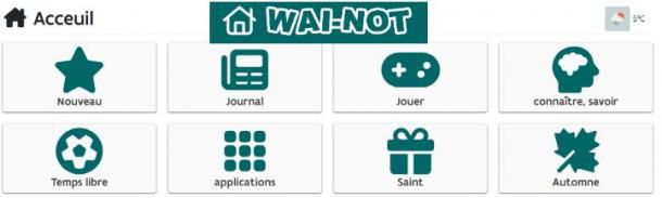 WAI-NOT : un portail d'activités et mini jeux pour enfants à besoins spécifiques