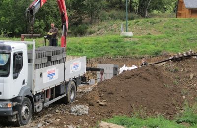 Début de construction du sous-sol