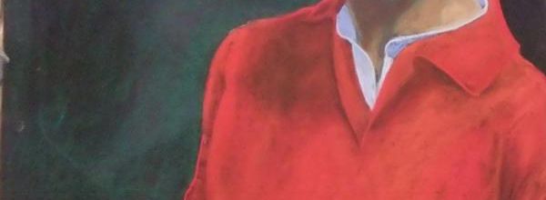 Jeudi - Portrait d'un homme au pull rouge