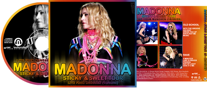 Sticky &amp; Sweet Audio Live | Munich | 18.08.09