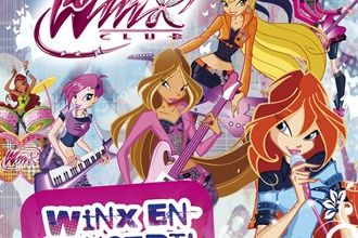 Album : Winx En Concert (français, anglais et italien)