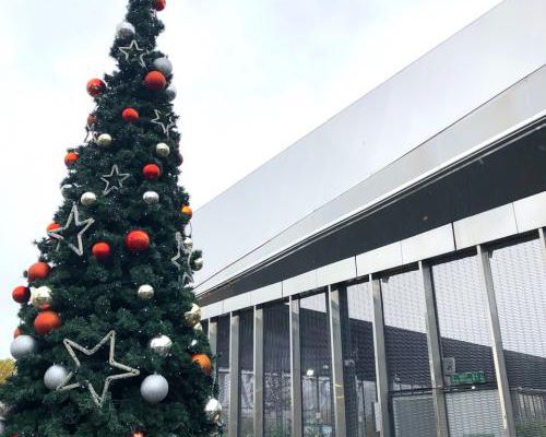 Belles ombrelles de Noël
