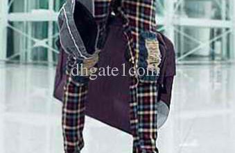 mode fashion jeans plaid