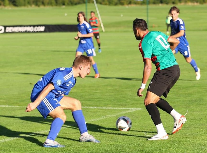 Lundi 21.8.2023 à Rennes Complexe Sportif du Château du Bois Guy Amical FC Saint-Lô Manche (National 3, France)-MCA 0-4 