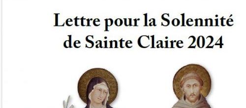  Lettre pour la Solennité de Sainte Claire 11 août 2024 - Ministre général ofm