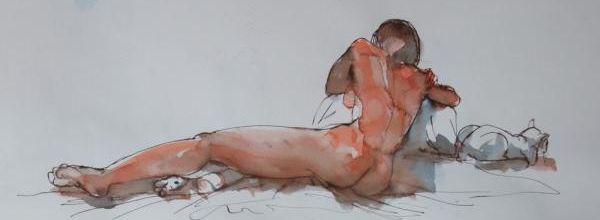 Jeudi - Nu aux longues jambes