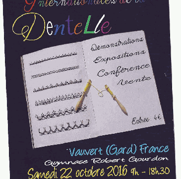 Rencontres internationales de la dentelle à Vauvert