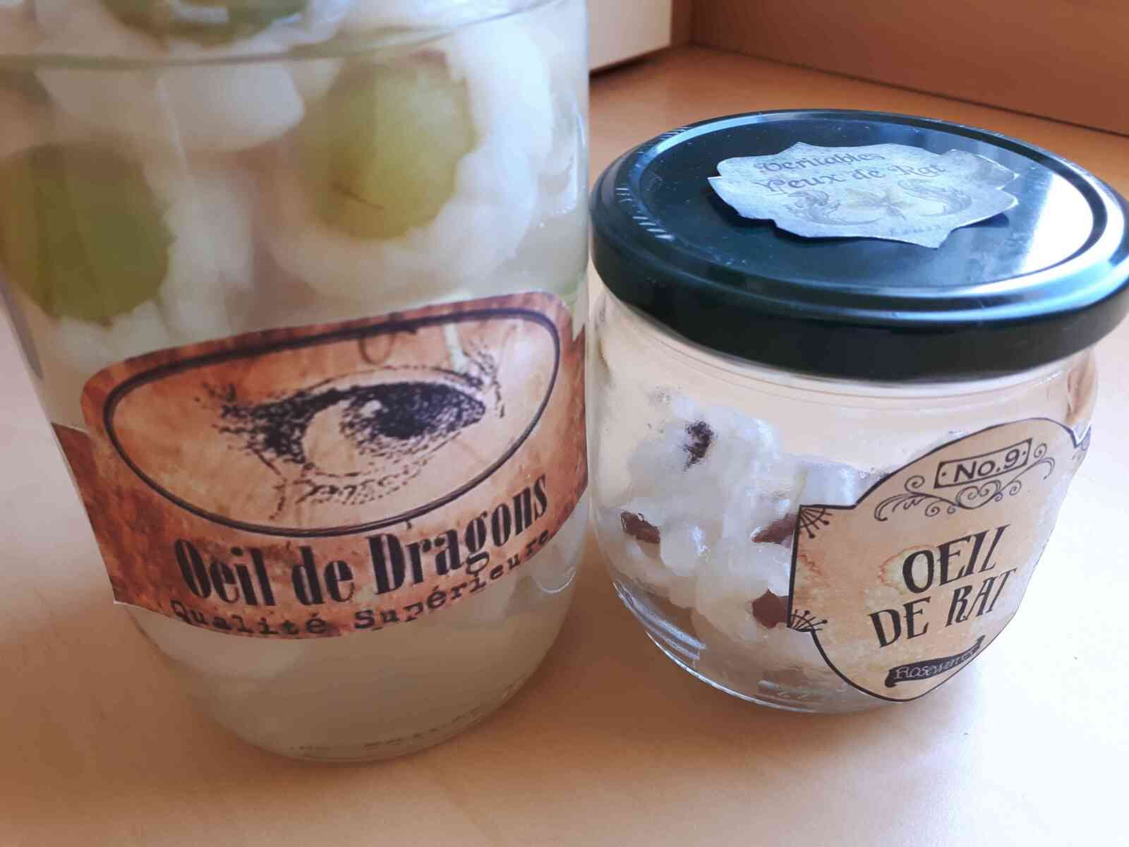 Goûter anniversaire Harry Potter potion magique pour sorcier