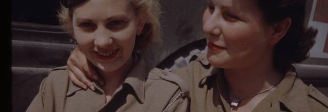 INFIRMIERES en 1944 (36th infantry division, 143rd infantry regment G. co Troop et 117th Cavalry.