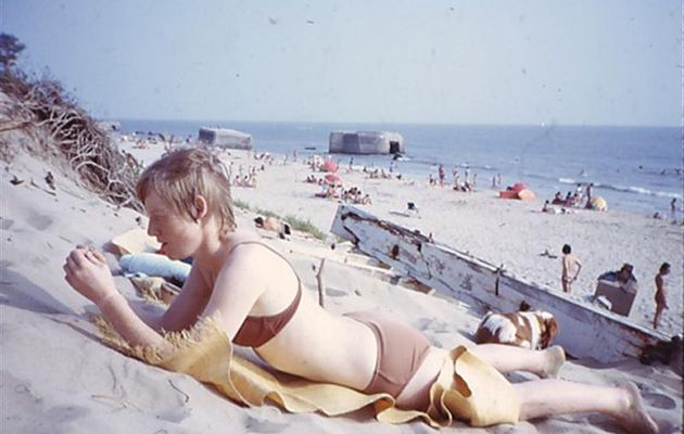 Ete 1973 : La Grande Côte entre Royan et la Palmyre