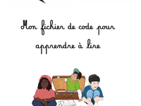 Fichier de code pour apprendre à lire