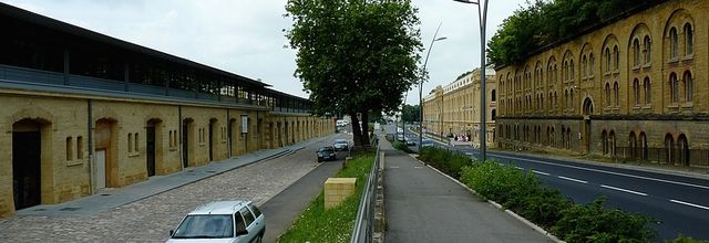 Metz / L'immeuble de l'Association Millî Görüs à Bellecroix...