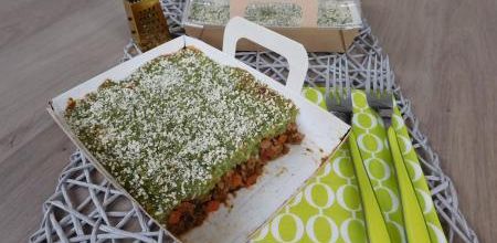 Parmentier de courgettes au boeuf 