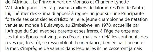 Albert,Charlène: 2 chemins, un destin