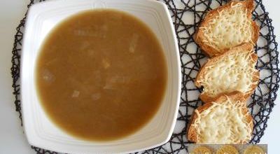 La soupe à l'oignon