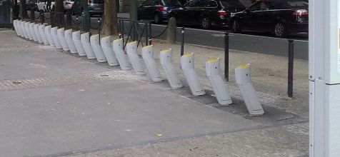 Le villo va très bien dans les descentes...