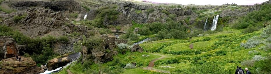 Islande - La Gjáinfoss