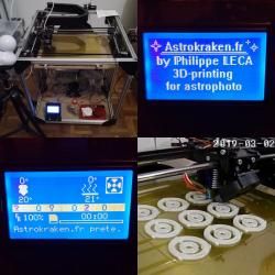 3D-printing of original accessories for astrophotography