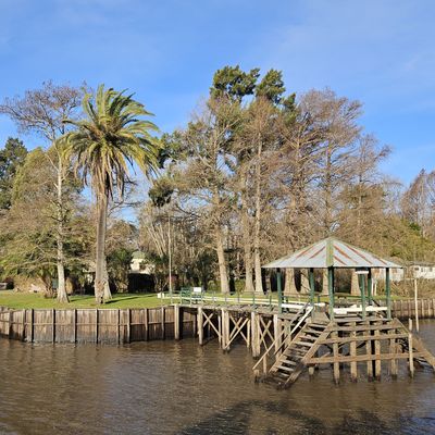 En bateau dans le delta du Paraná