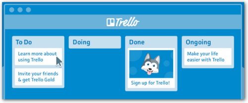 Trello, la gestion des listes virtuelles
