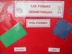 affichage des formes géométriques