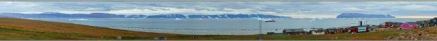 Panoramas sur Qaanaaq (NewThule) et Le Fjord Inglefield - Groenland