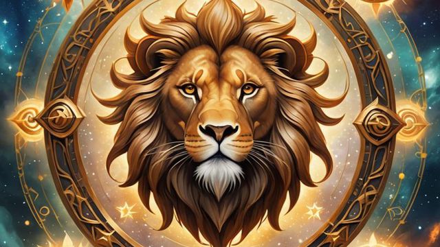 Signe du zodiaque "Lion" avec Intelligence Artificielle 8