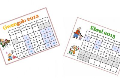 Calendrier 2012-2013 en Breton