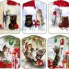 Noël * cartonnettes chats ! 2019