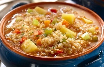 La soupe de quinoa (BOLIVIE)